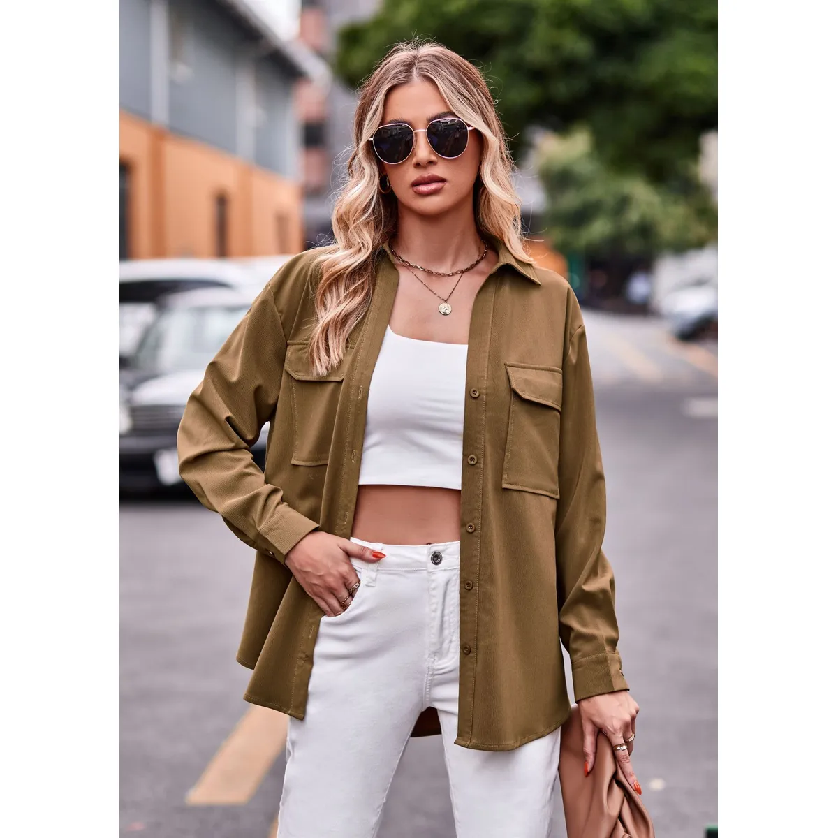 TIOZONEY - Blusa Mujer