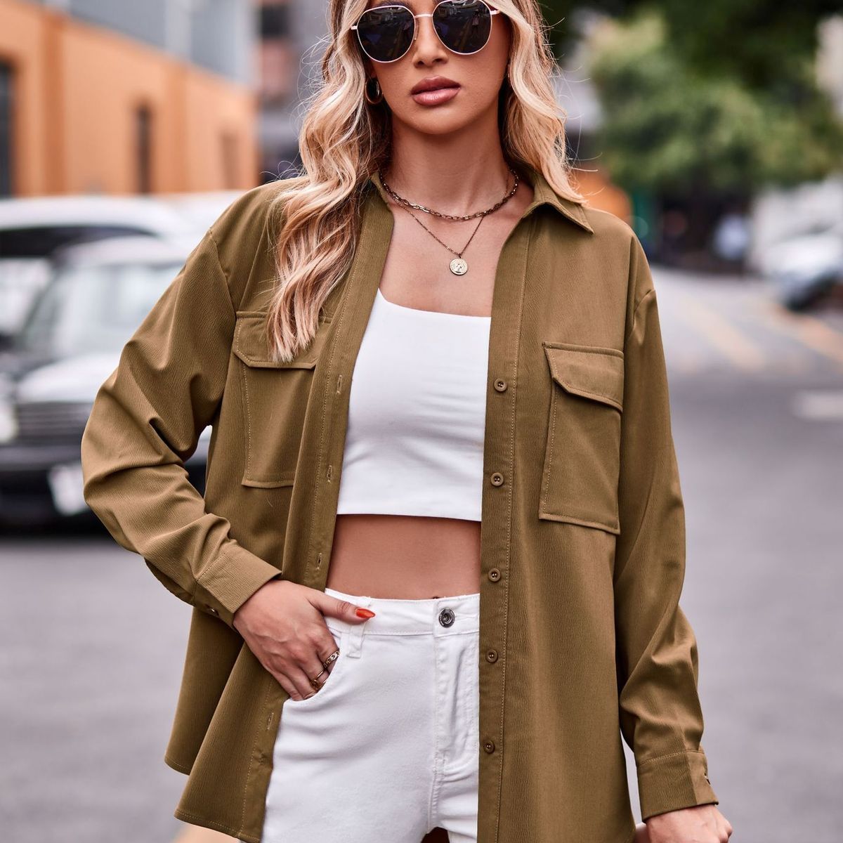TIOZONEY - Blusa Mujer