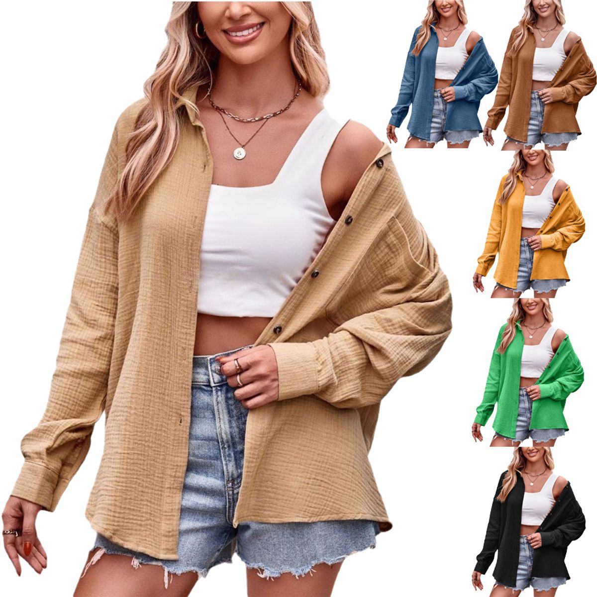 TIOZONEY - Blusa Mujer