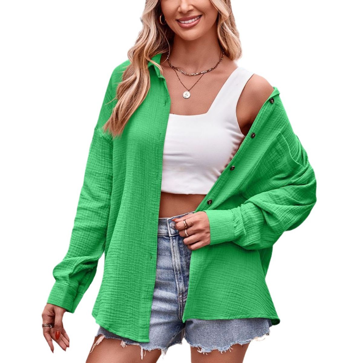 TIOZONEY - Blusa Mujer