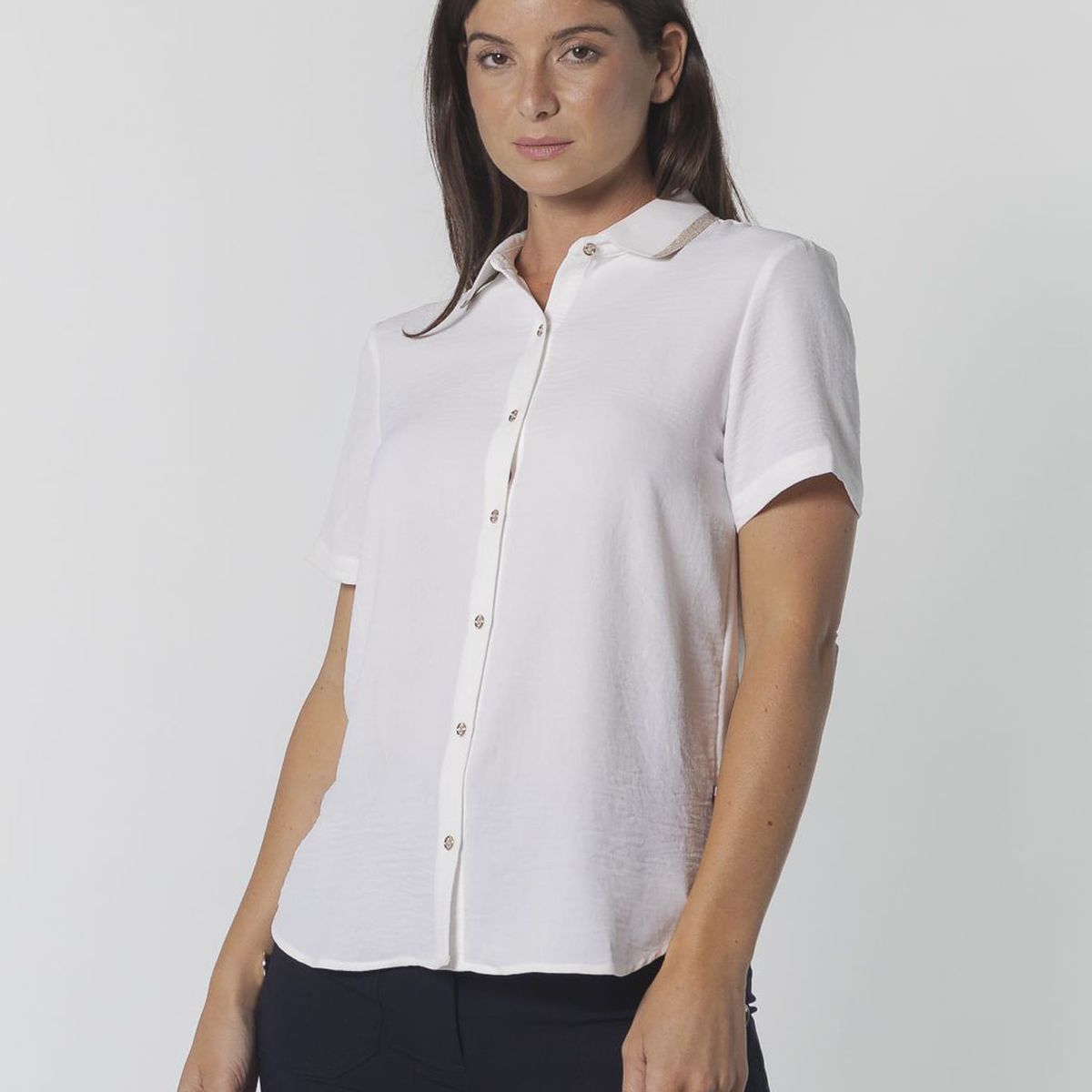 TOMMY HILFIGER - BLUSA M/C PARA MUJERES TH