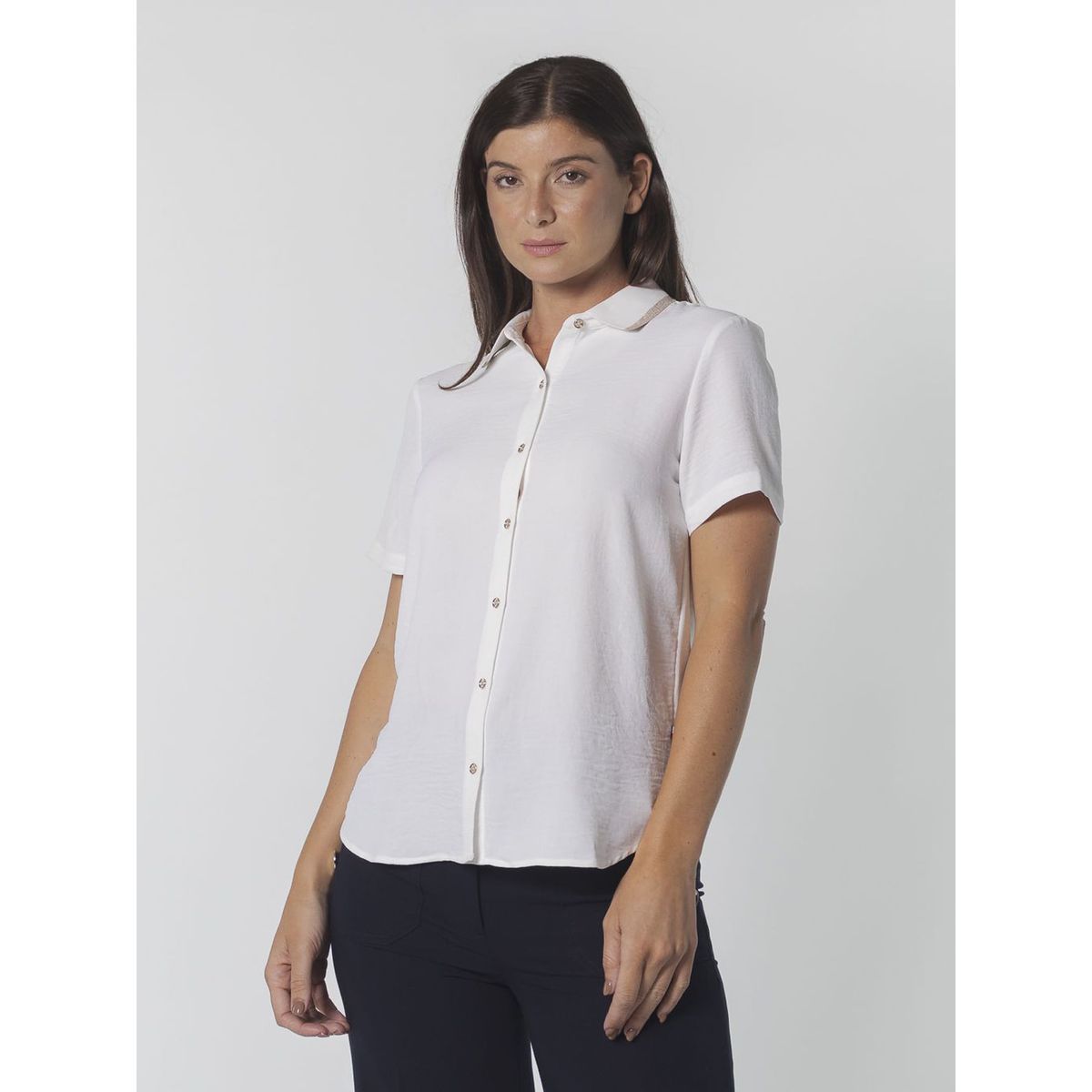 TOMMY HILFIGER - BLUSA M/C PARA MUJERES TH