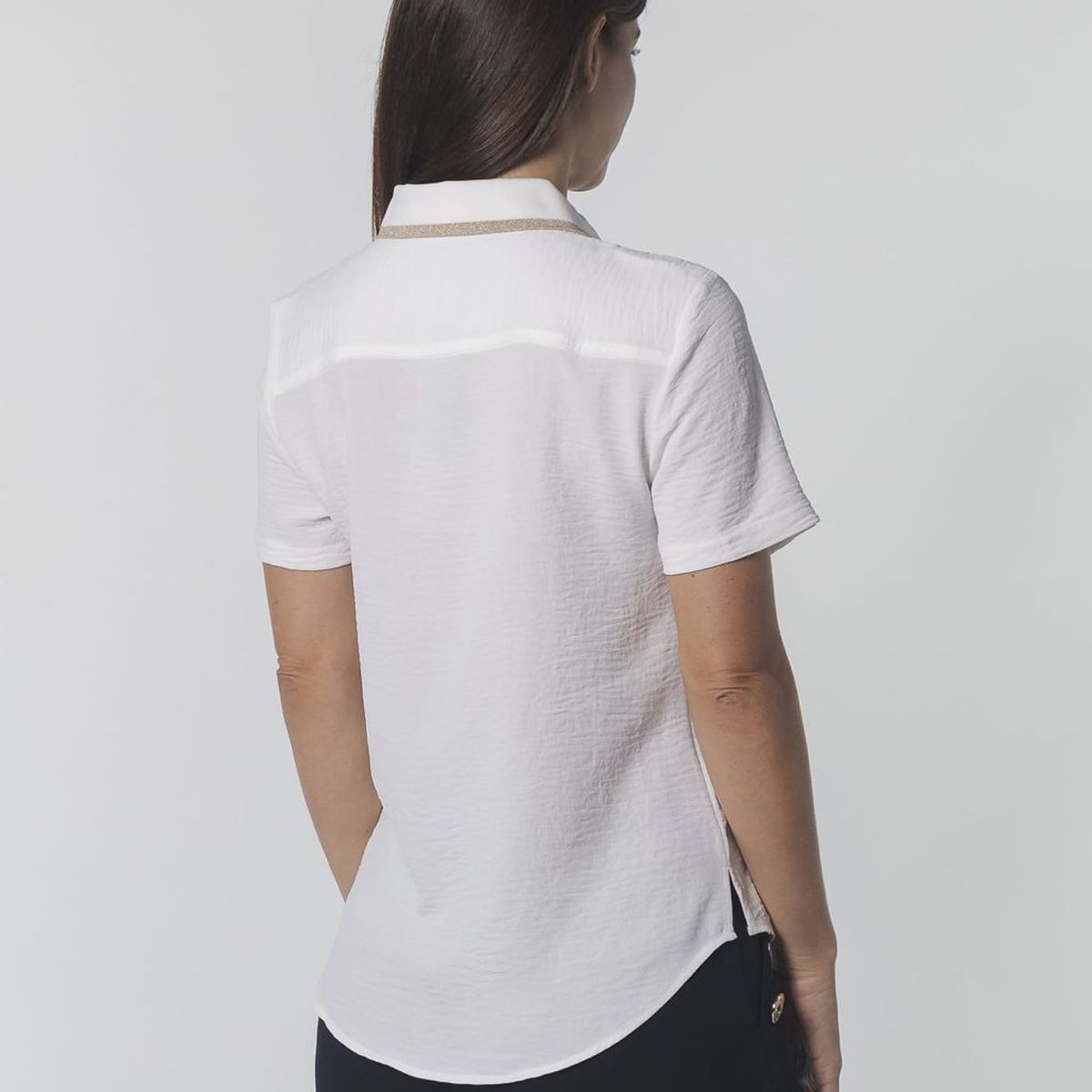 TOMMY HILFIGER - BLUSA M/C PARA MUJERES TH