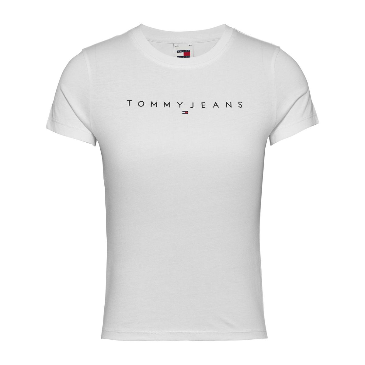 TOMMY HILFIGER - CAMISETA TJW SLIM LINEAR TEE EXT