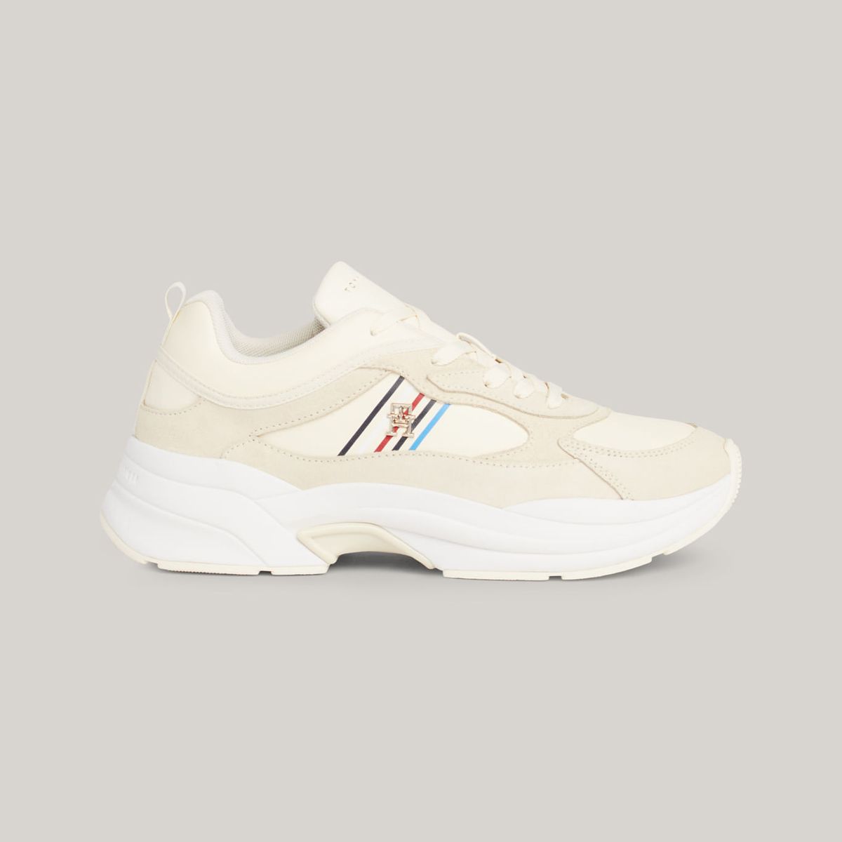 TOMMY HILFIGER - Zapatillas Global Stripe de ante