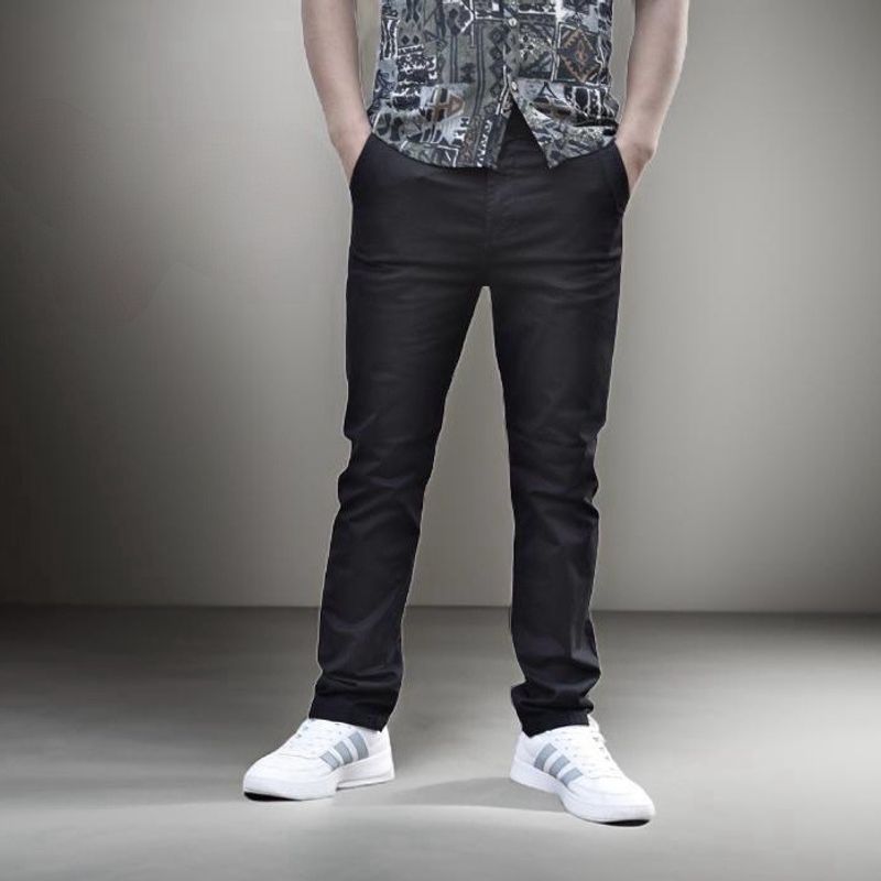 GENERICO - PANTALON DE HOMBRE DRILL STRETCH SLIM