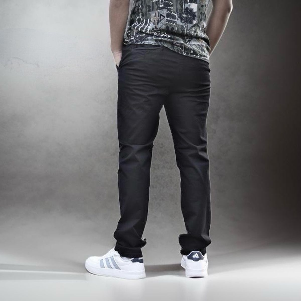 GENERICO - PANTALON DE HOMBRE DRILL STRETCH SLIM