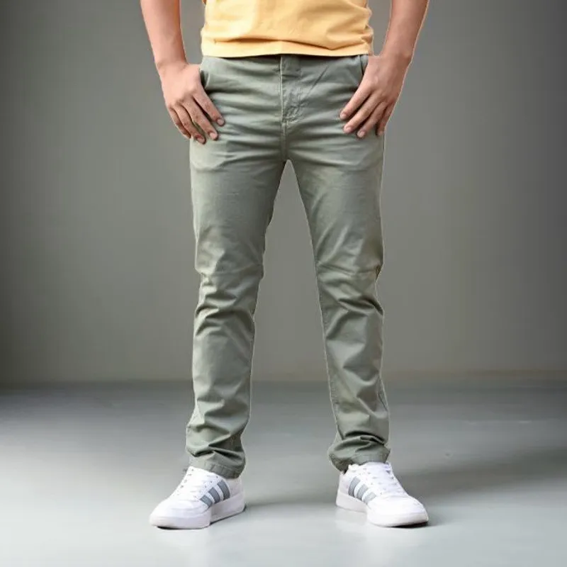 GENERICO - PANTALON DE HOMBRE DRILL STRETCH SLIM