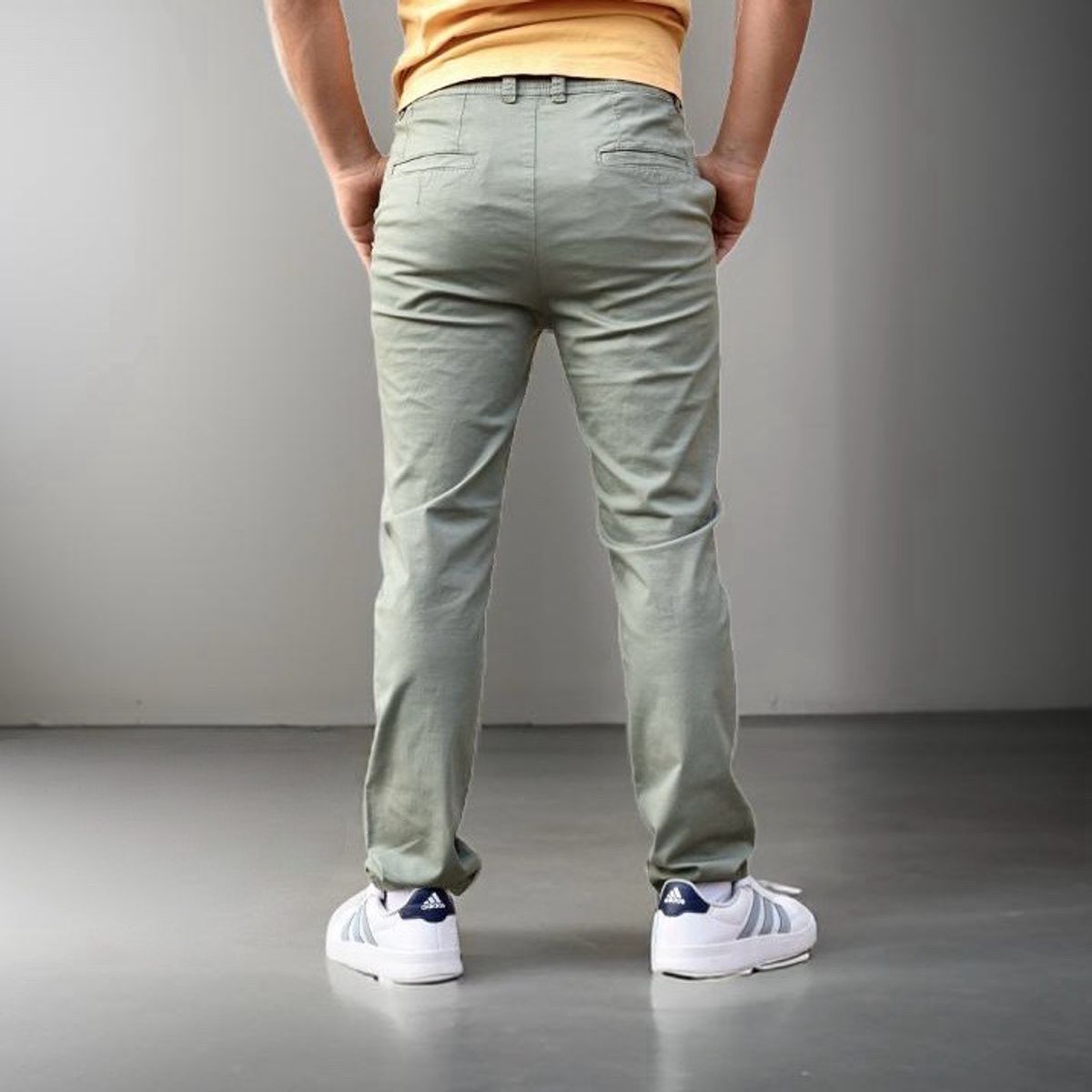 GENERICO - PANTALON DE HOMBRE DRILL STRETCH SLIM