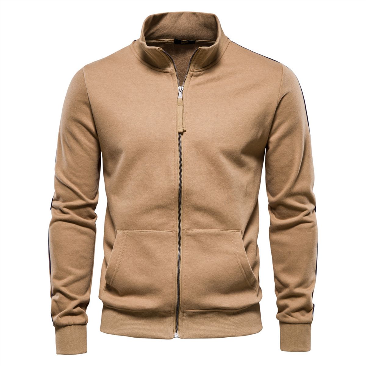 TIOZONEY - Sudadera con cremallera completa hombre