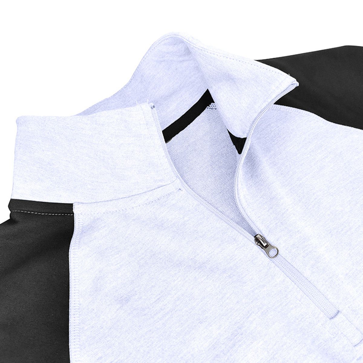 TIOZONEY - Manga larga con cremallera Sport para hombre