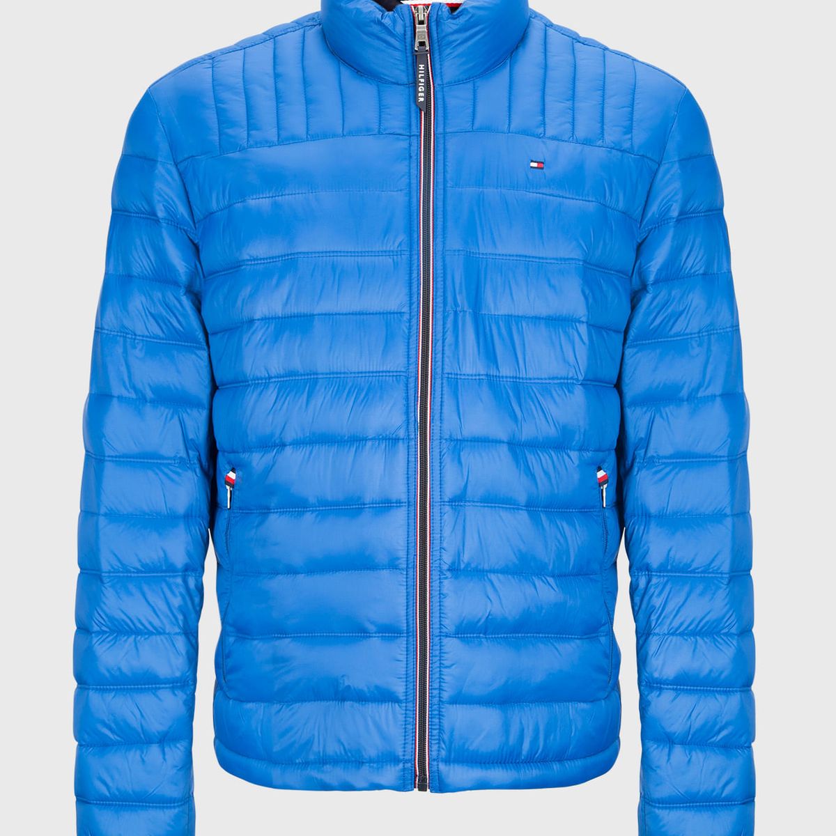 TOMMY HILFIGER - CASACA NYLON POLY FILLED LOGO PACKABL