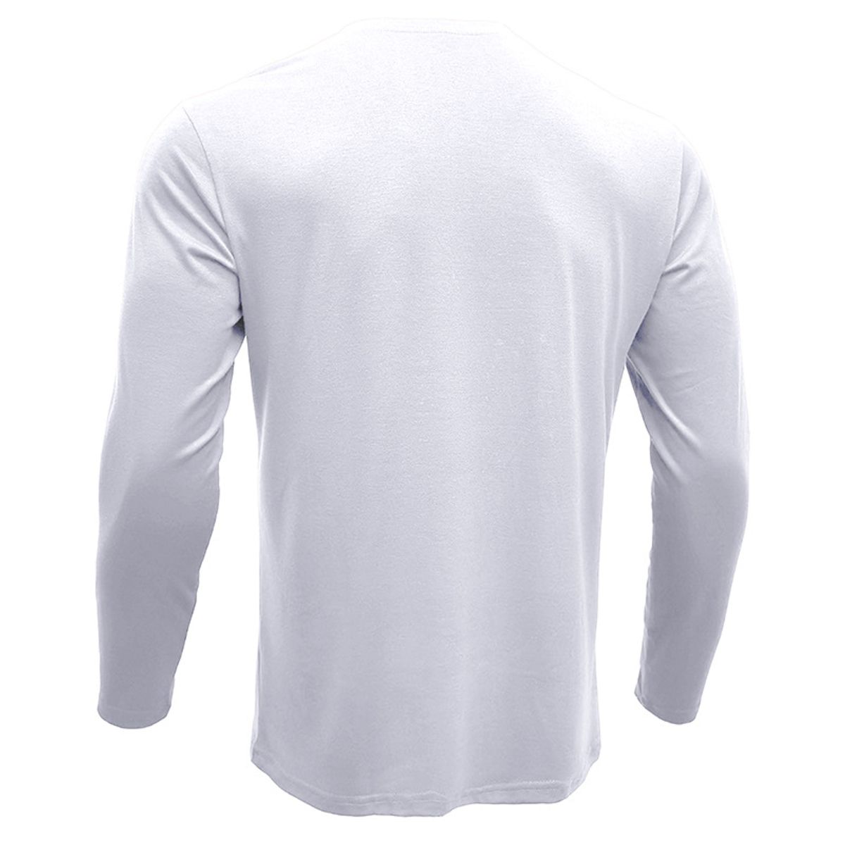 TIOZONEY - Polera Manga Larga Algodón Hombre