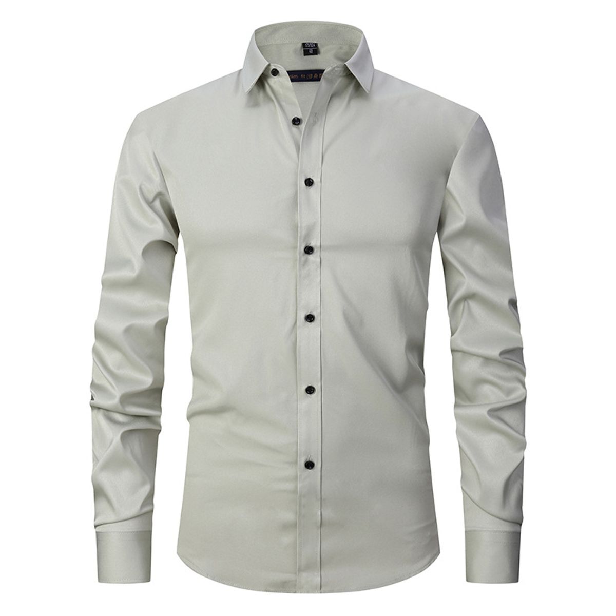 TIOZONEY - Camisa elástica talla grande