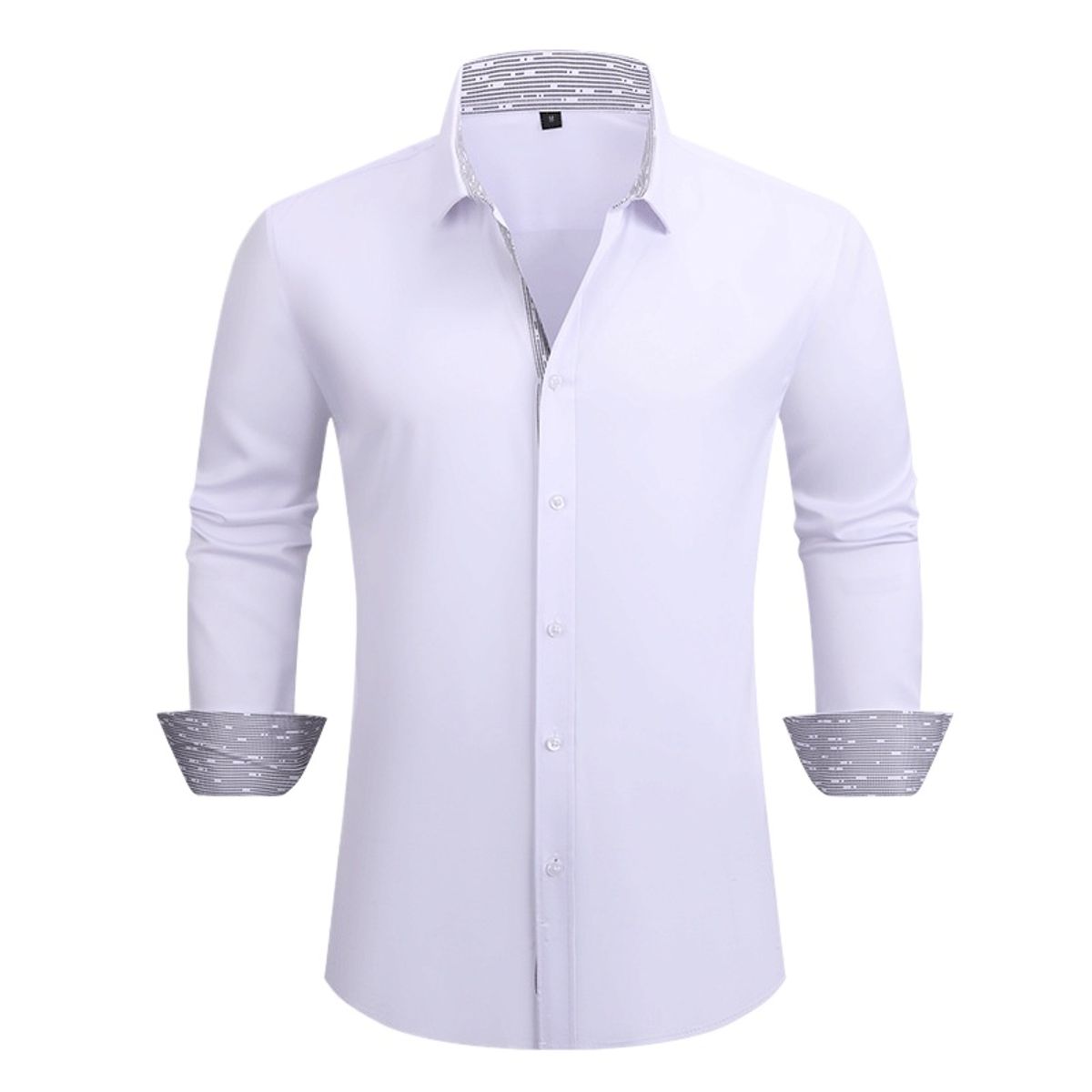 TIOZONEY - Camisa elástica talla grande