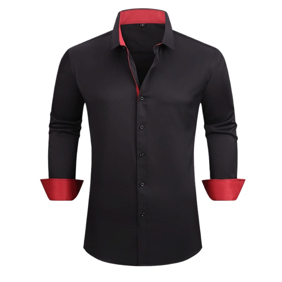 TIOZONEY - Camisa elástica talla grande