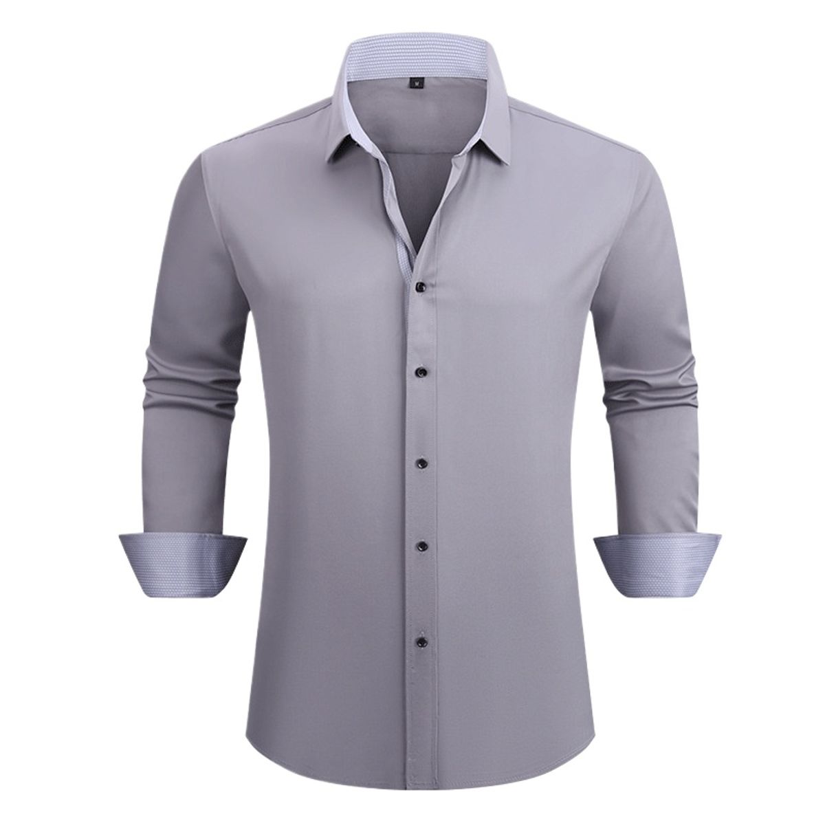 TIOZONEY - Camisa elástica talla grande