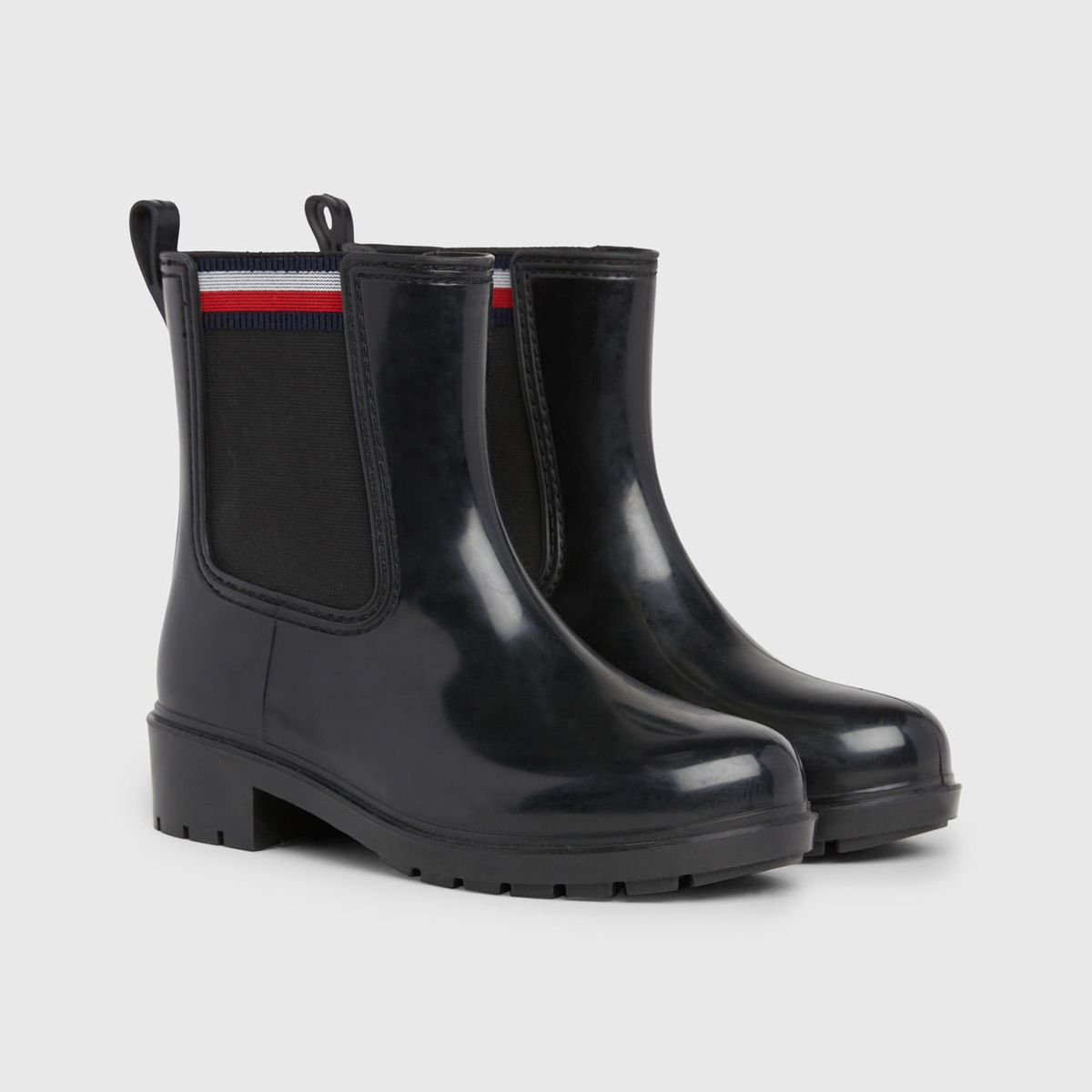 TOMMY HILFIGER - BOTIN CORPORATE ELASTIC RAINBOOT