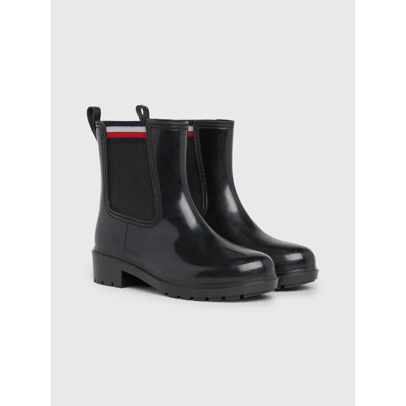 TOMMY HILFIGER - BOTIN CORPORATE ELASTIC RAINBOOT