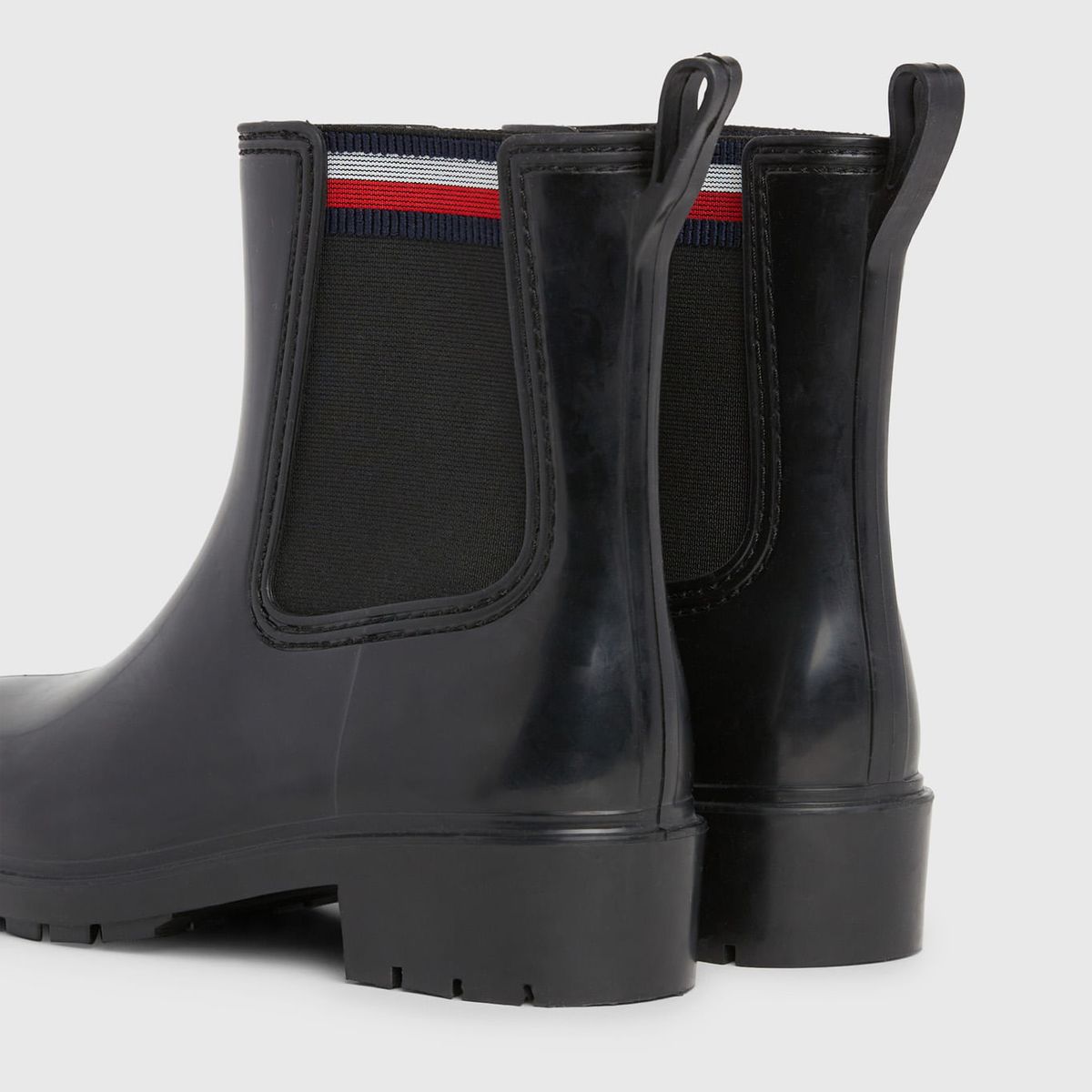 TOMMY HILFIGER - BOTIN CORPORATE ELASTIC RAINBOOT