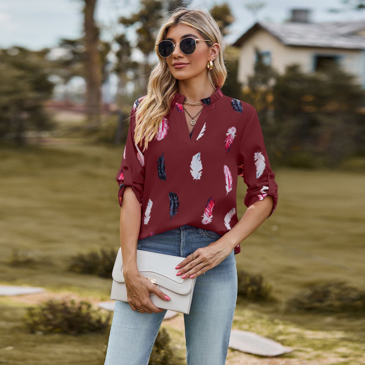 TIOZONEY - Blusa Mujer Verano