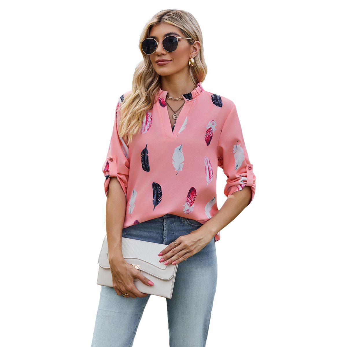 TIOZONEY - Blusa Mujer Verano