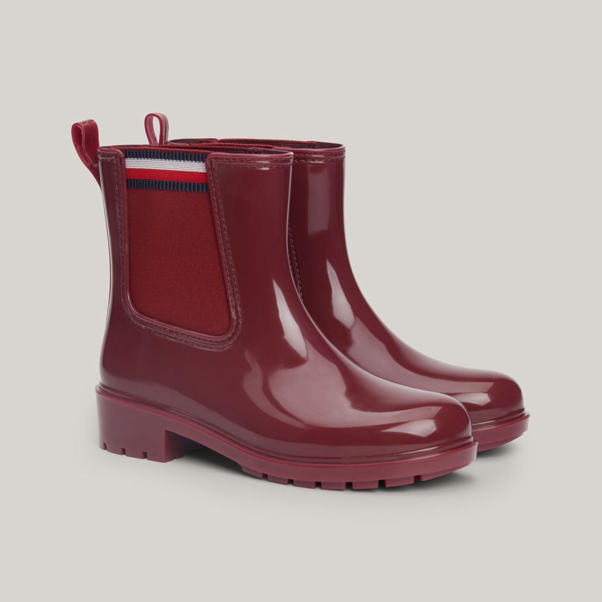 TOMMY HILFIGER - BOTIN CORPORATE ELASTIC RAINBOOT
