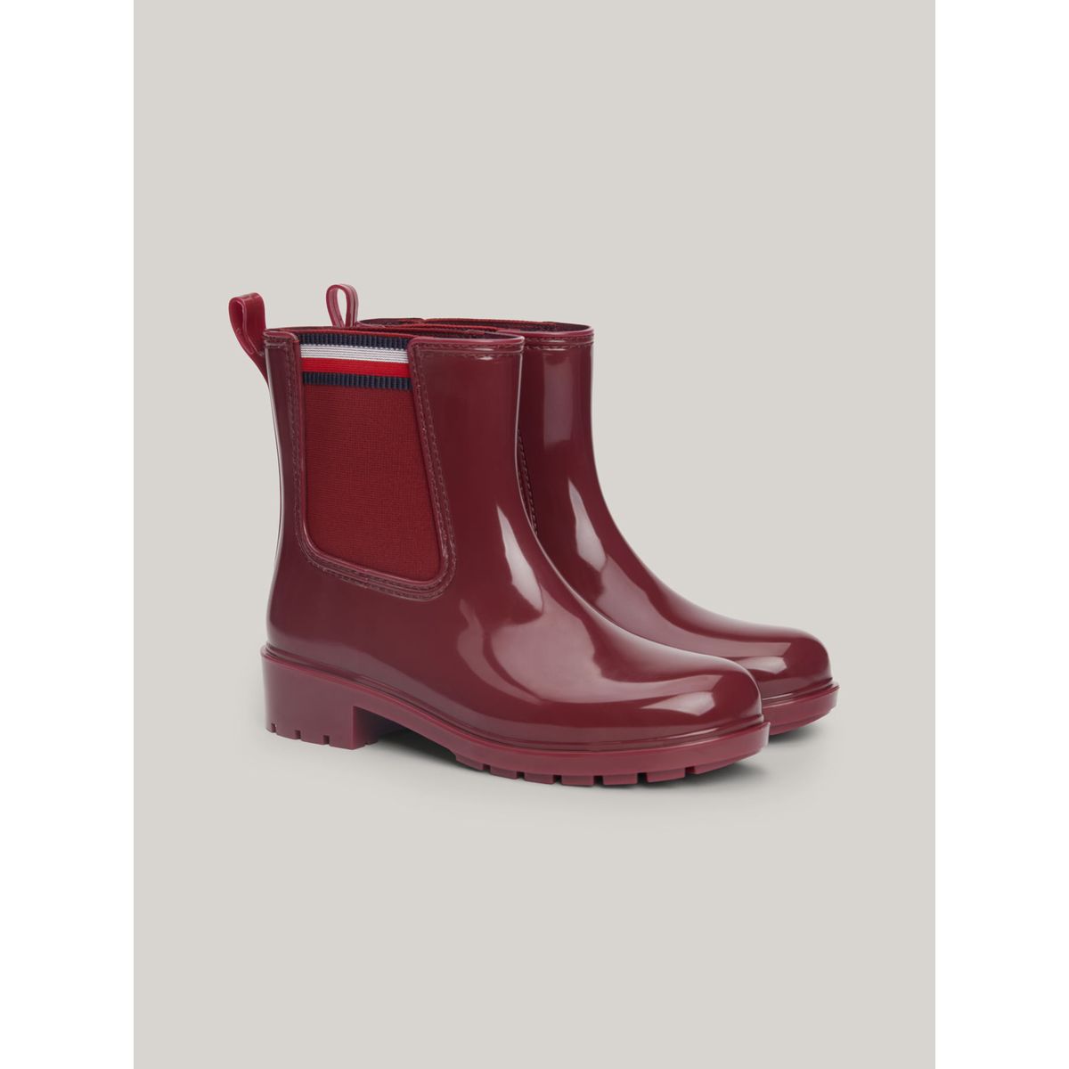 TOMMY HILFIGER - BOTIN CORPORATE ELASTIC RAINBOOT