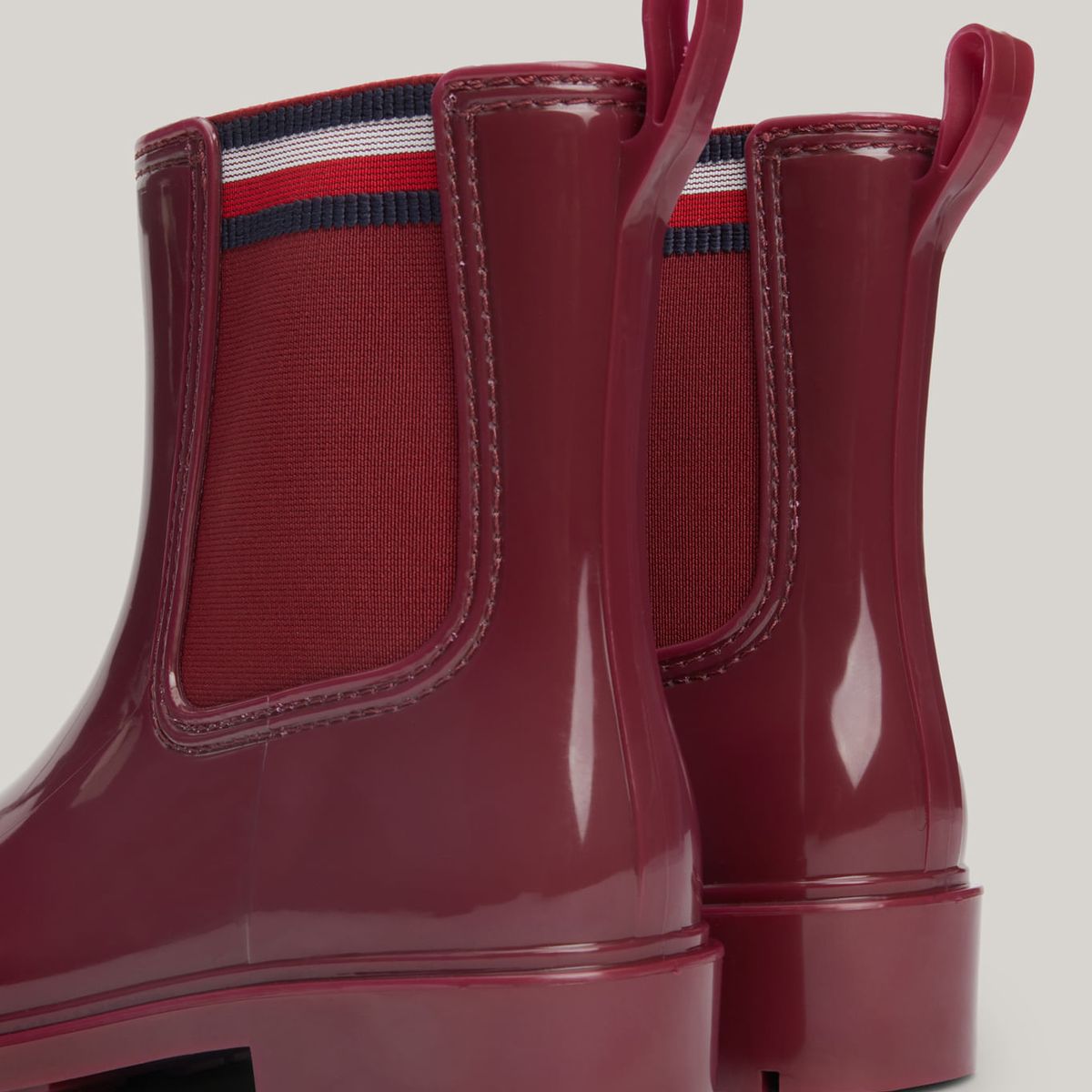 TOMMY HILFIGER - BOTIN CORPORATE ELASTIC RAINBOOT