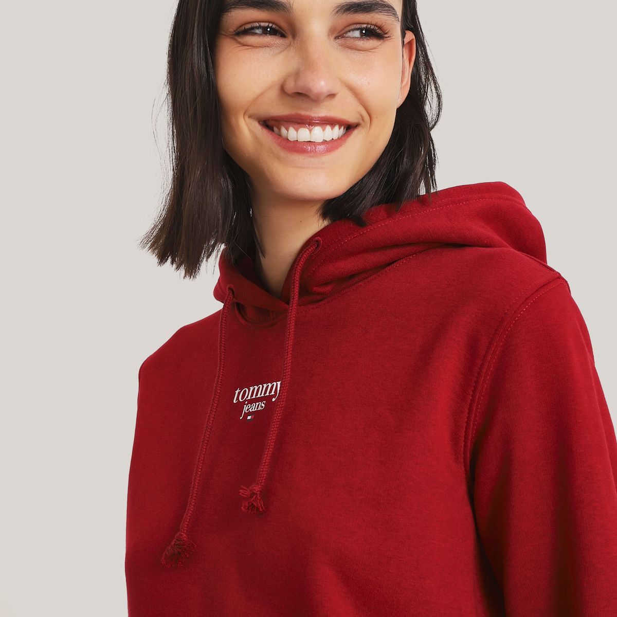 TOMMY HILFIGER - SWEATSHIRT TJW ESSENTIAL LOGO 1 HOODIE EX