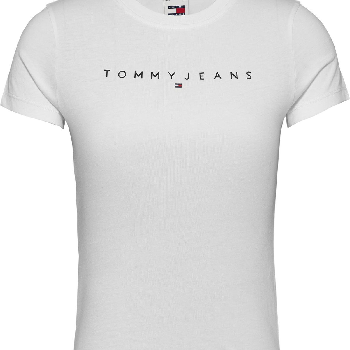 TOMMY HILFIGER - CAMISETA TJW SLIM LINEAR TEE EXT