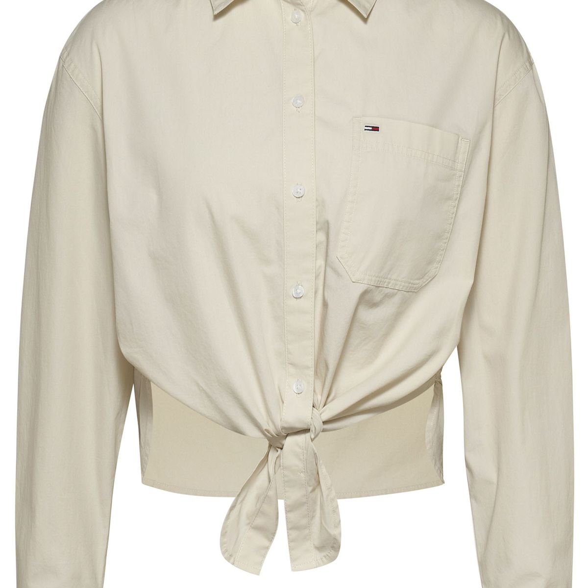 TOMMY HILFIGER - BLUSA TJW FRONT TIE SHIRT