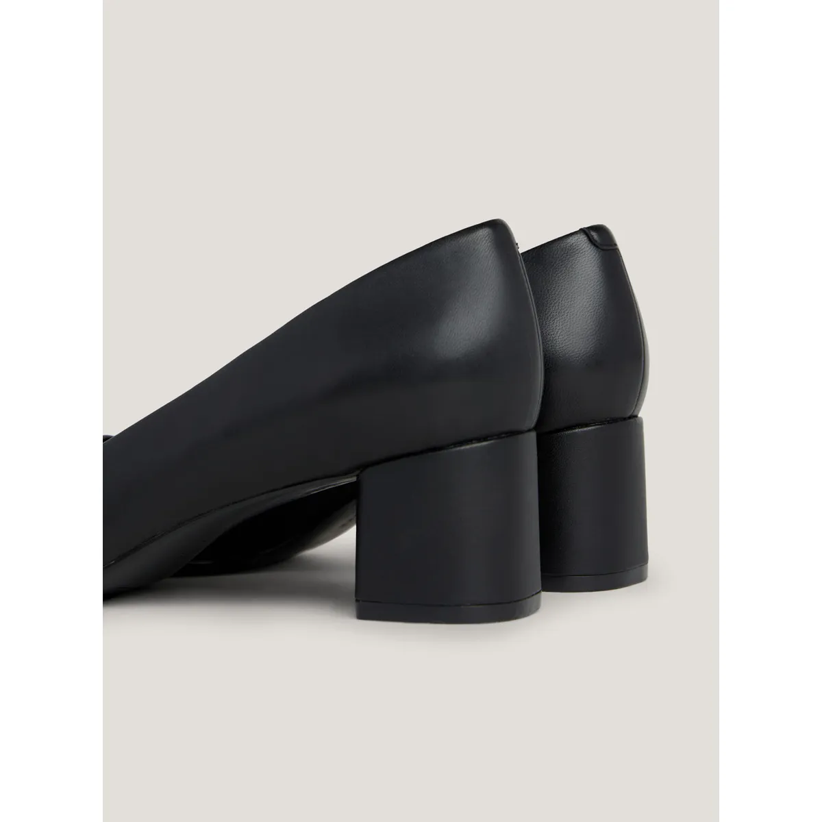 TOMMY HILFIGER - Sandalias de tacon ancho con monograma TH