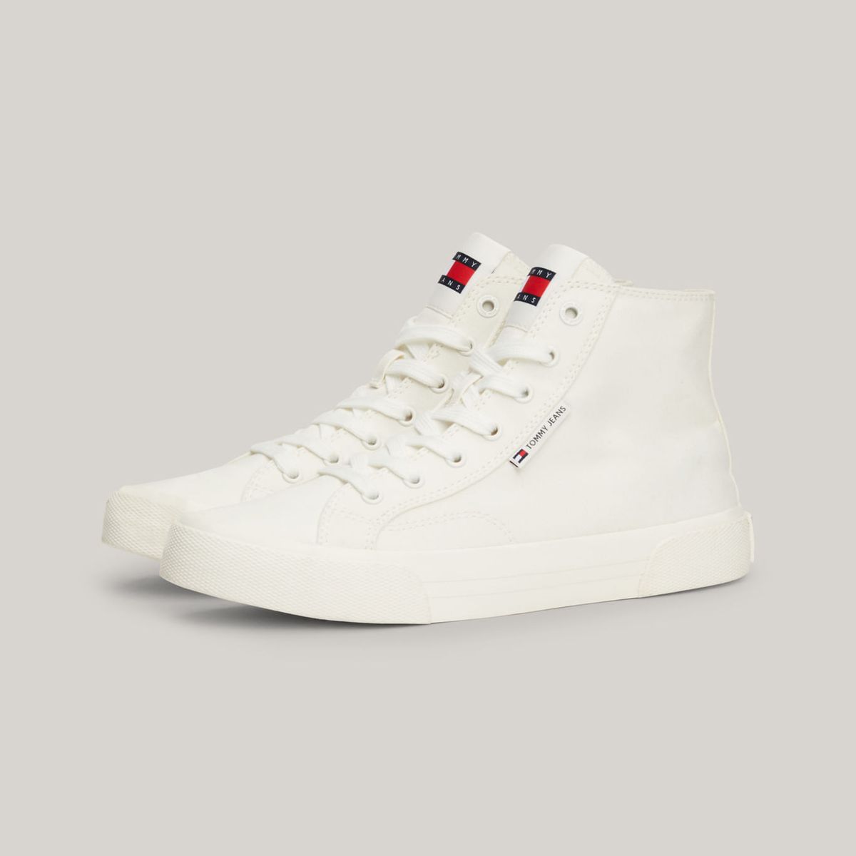 TOMMY HILFIGER - Zapatillas de lona con corte medio