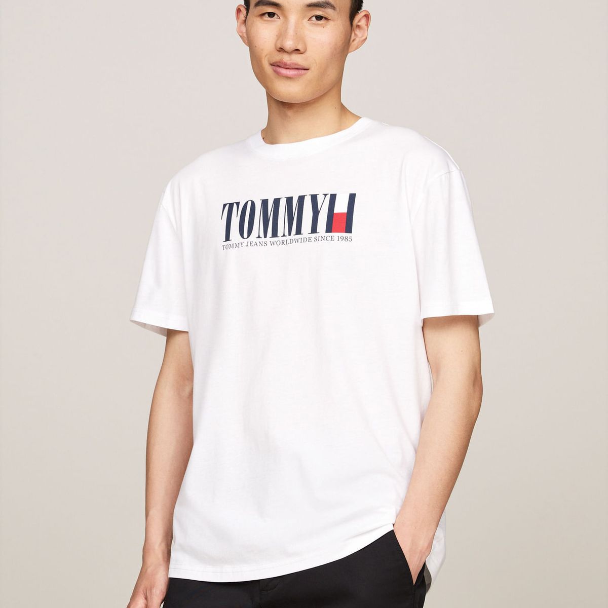 TOMMY HILFIGER - CAMISETA TJM REG TOMMY DNA FLAG TEE EXT