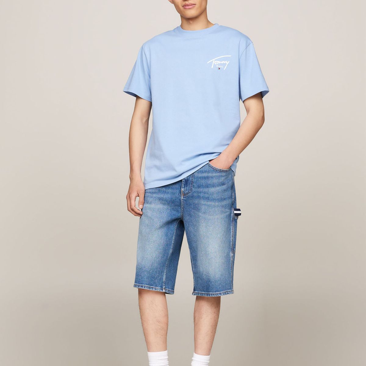 TOMMY HILFIGER - T-SHIRT M/C PARA HOMBRES TH