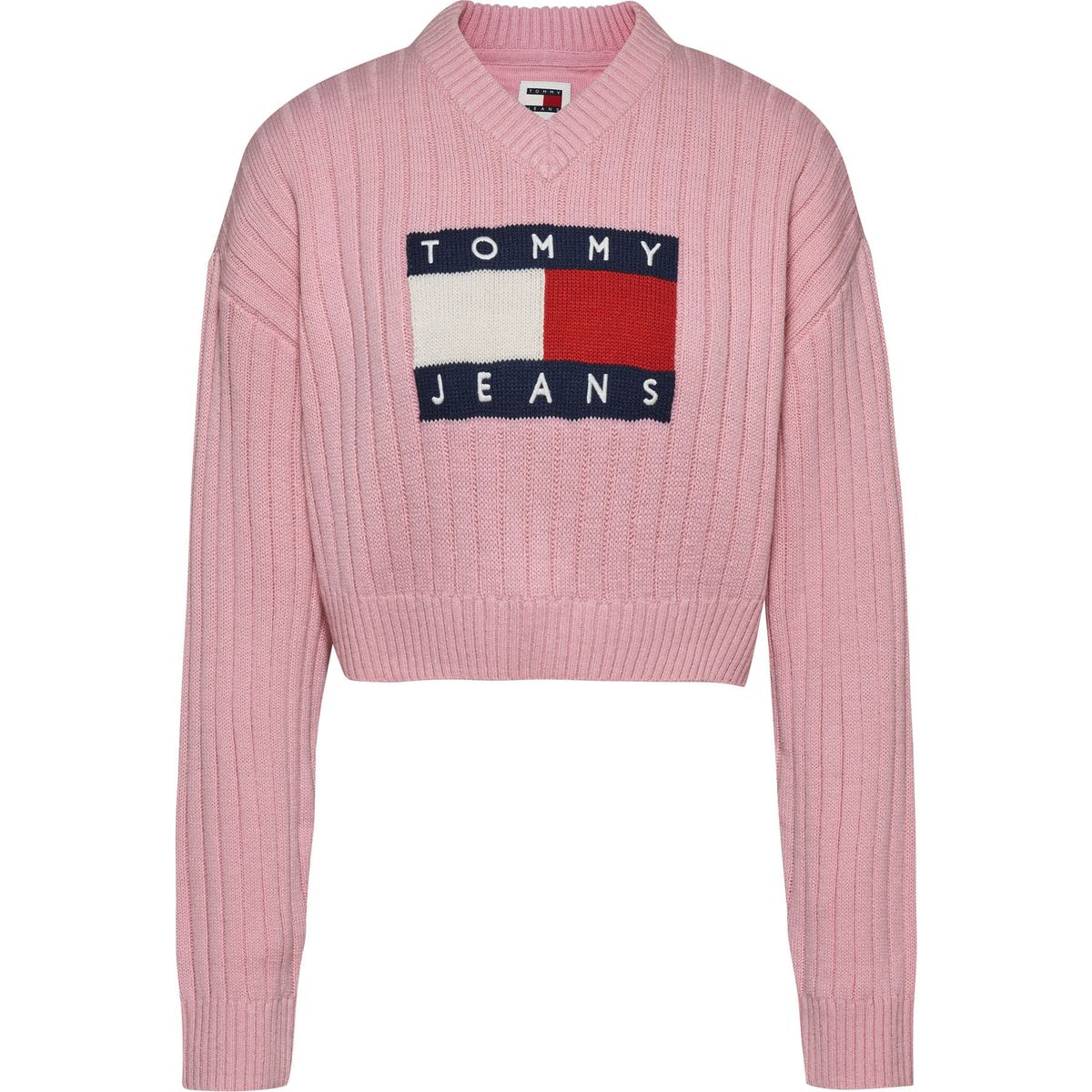 TOMMY HILFIGER - SWEATER TJW VNCK CENTER FLAG SWEATER E