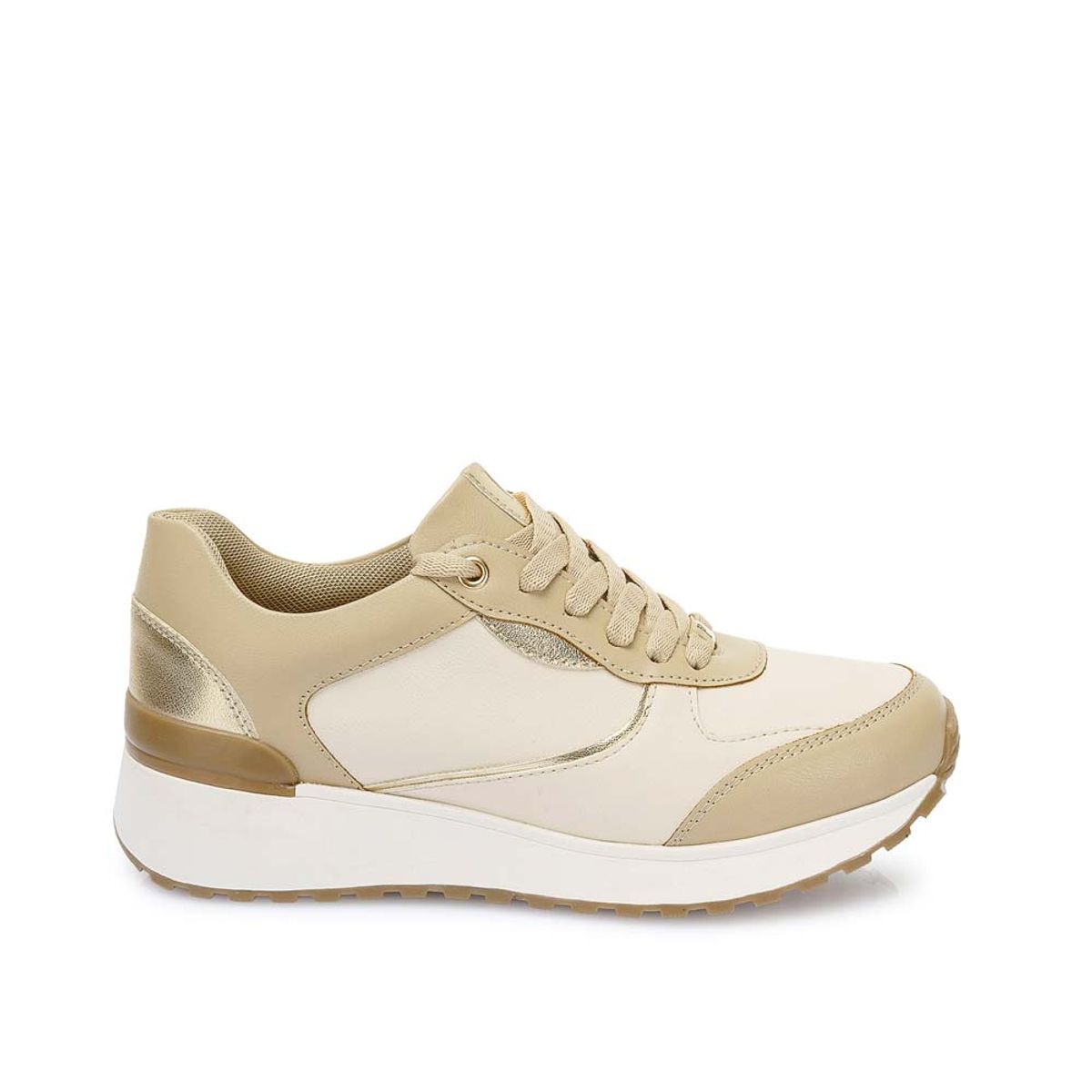 Piazza - Zapatilla Casual NORA-2512 BeigeHueso Piazza