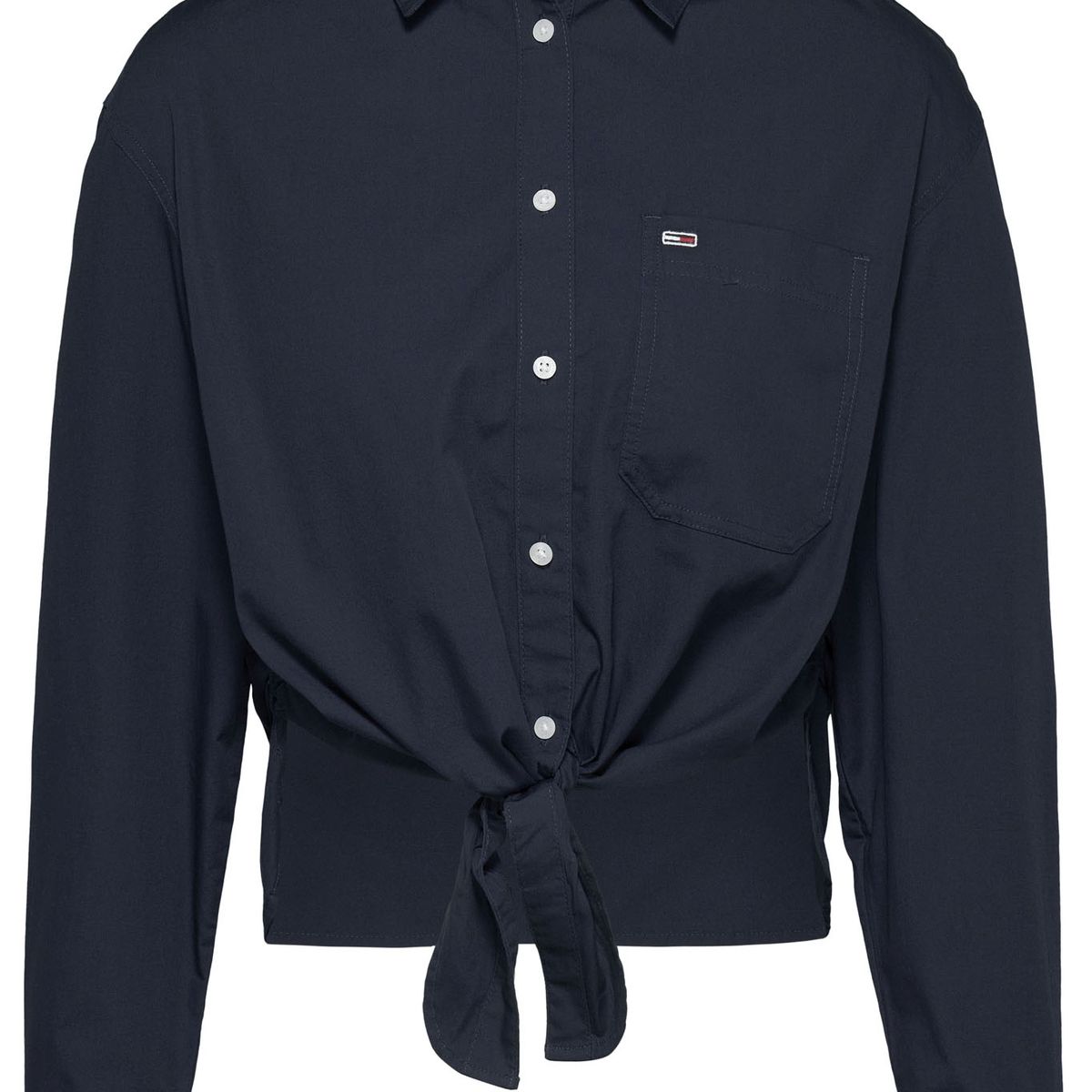 TOMMY HILFIGER - BLUSA TJW FRONT TIE SHIRT