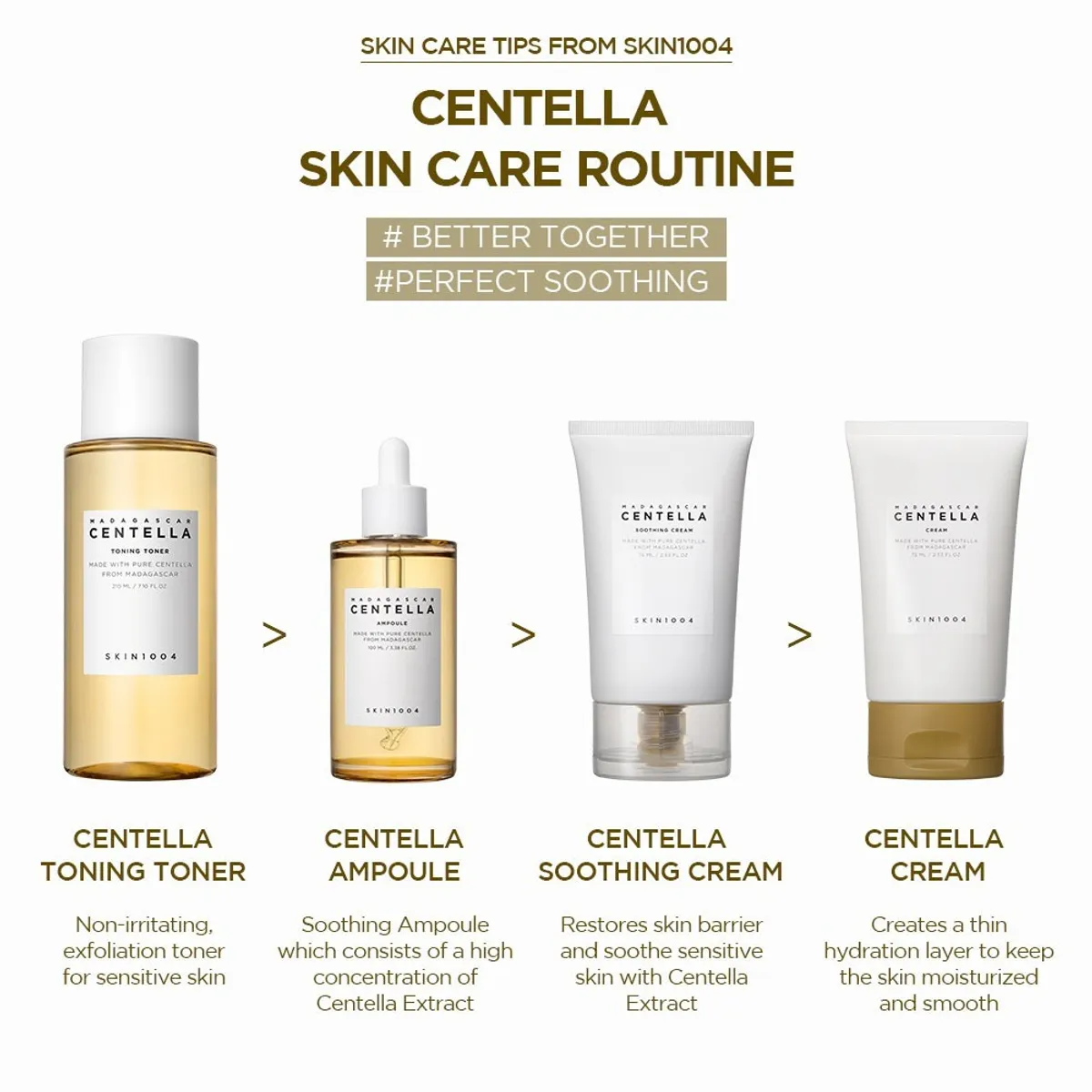 SKIN1004 - Madagascar Centella Soothing Cream Skin1004 75ml Crema Facial Calmante