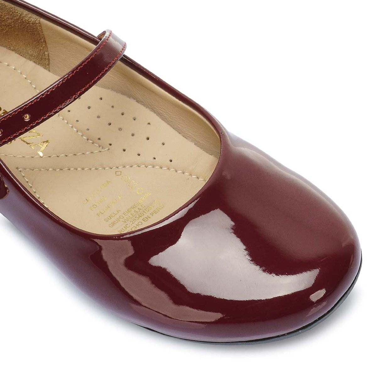 Piazza - Zapato Ballerina Casual MADIS-2520 Vino Piazza Kids