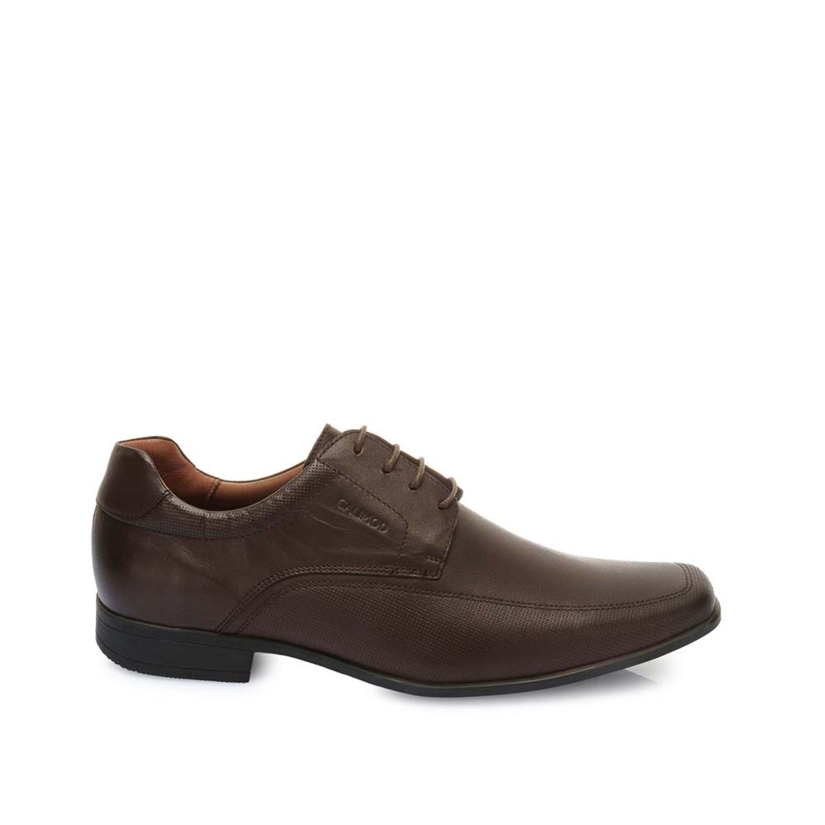 CALIMOD - Zapato Derby Vestir VEM-008 Marron Calimod Cuero