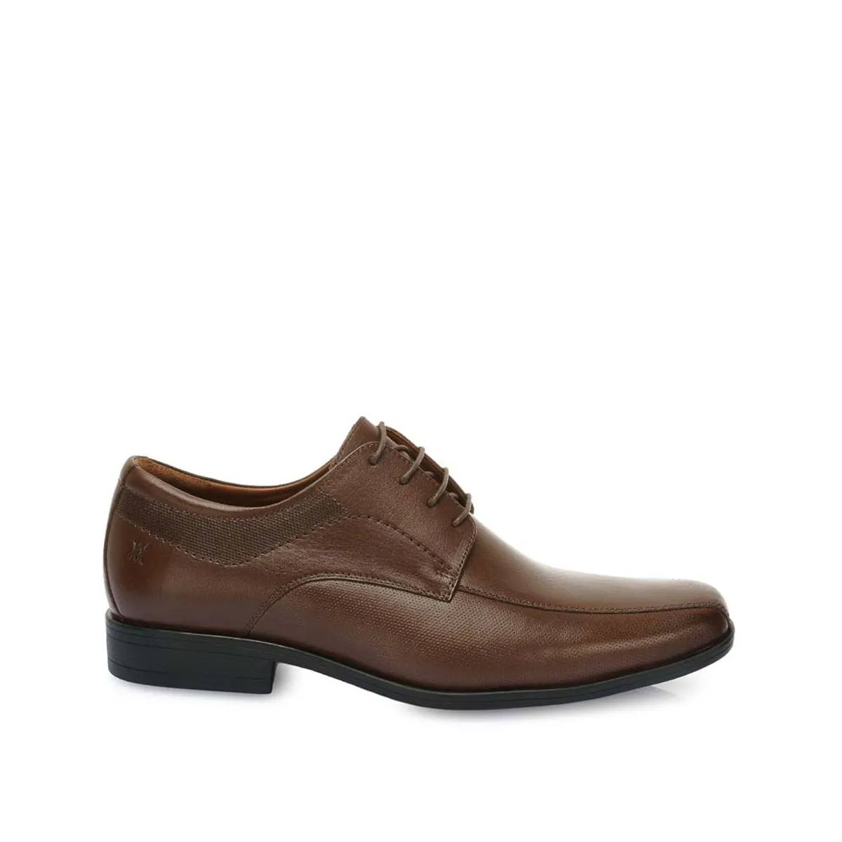 VIALE - Zapato Derby Vestir MATEO-068 MARRON Viale Homme Cuero