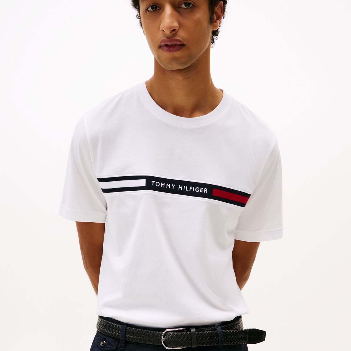 TOMMY HILFIGER - CAMISETA HILFIGER CHEST INSERT TEE
