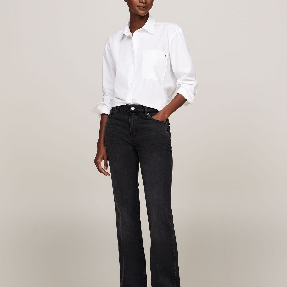 TOMMY HILFIGER - JEAN BOOTCUT RW IRIS