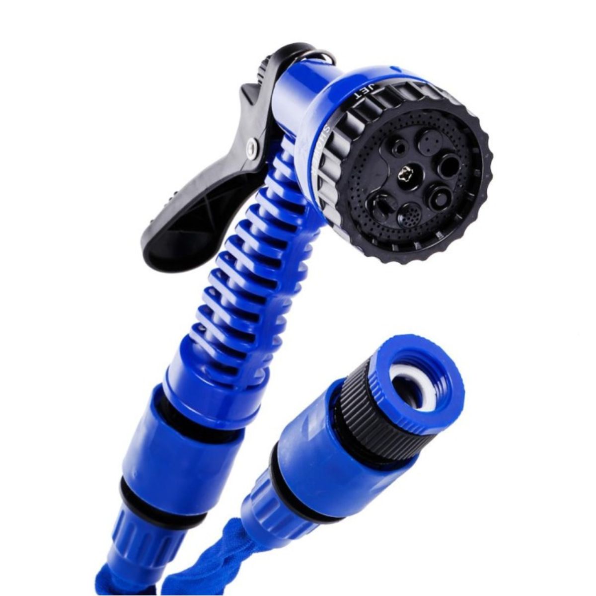 GENERICO - Manguera Retráctil hasta 15m Expandible + 7 Modos de Chorros