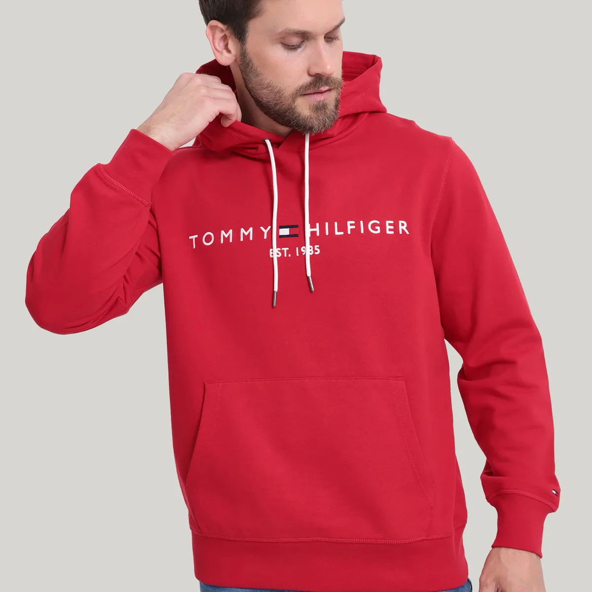 TOMMY HILFIGER - SWEATSHIRT WCC TOMMY LOGO HOODY