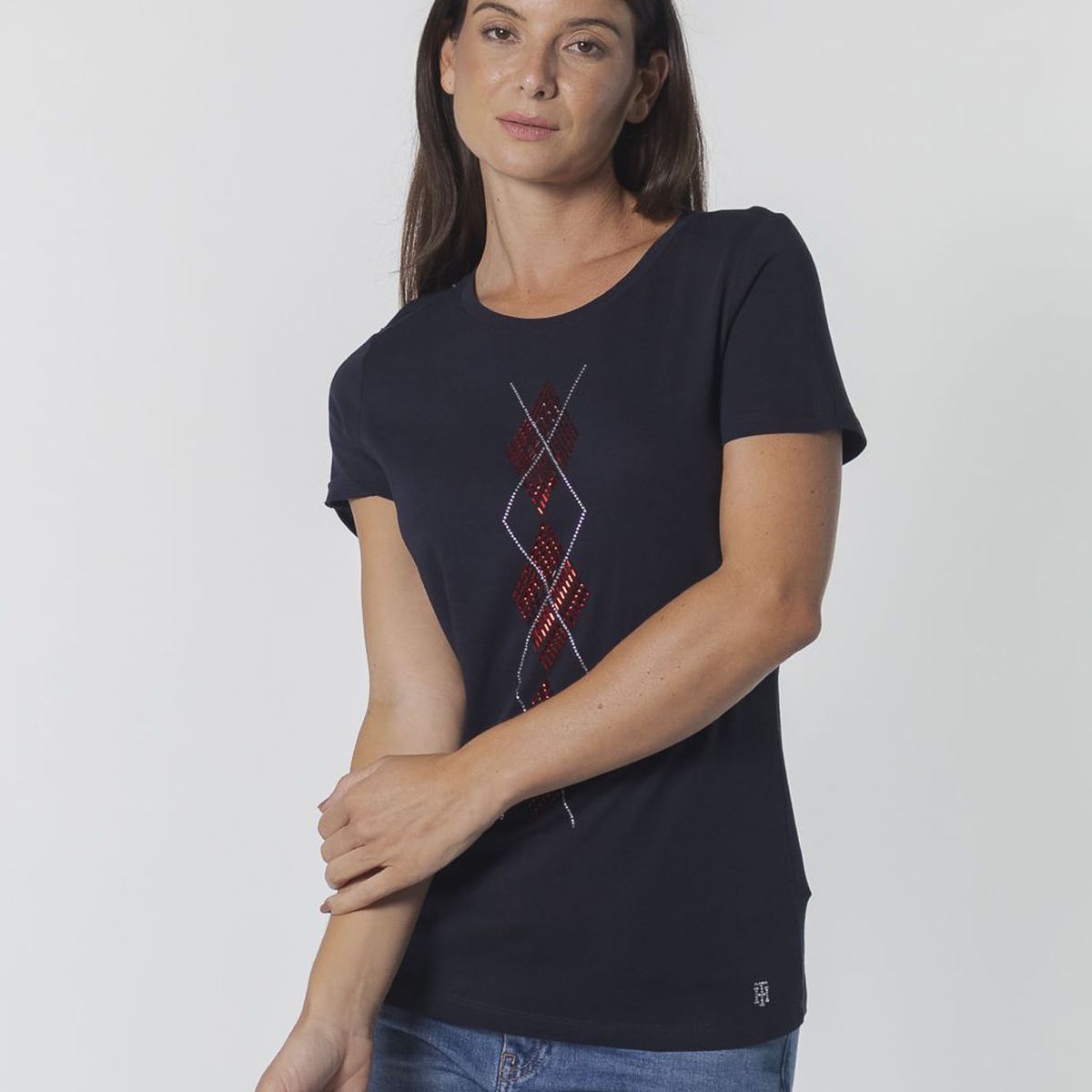 TOMMY HILFIGER - T-SHIRT M/L PARA MUJERES TH