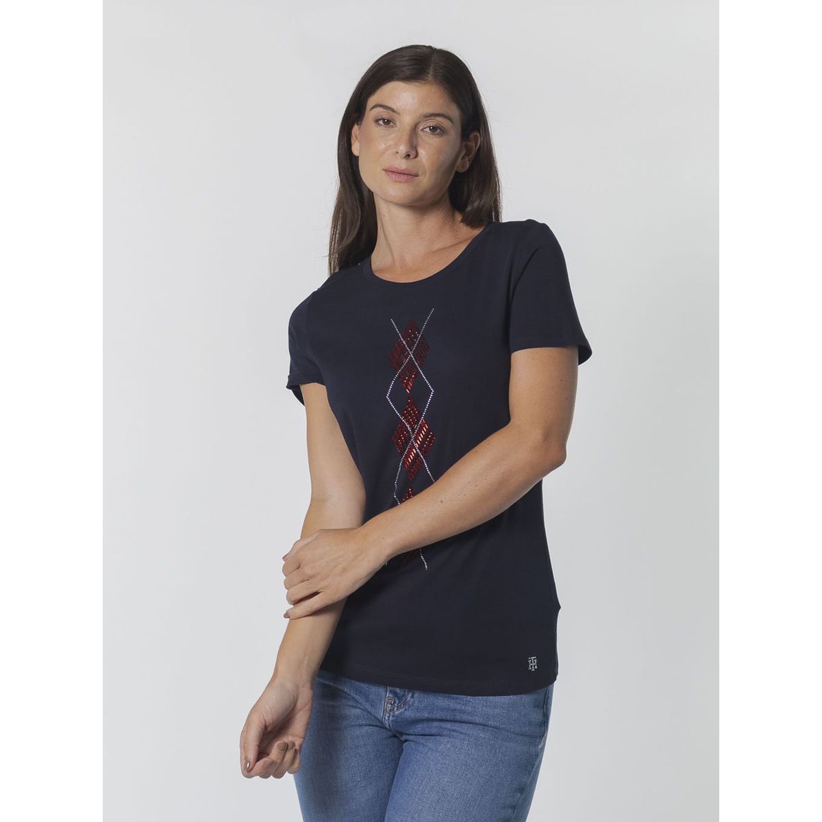 TOMMY HILFIGER - T-SHIRT M/L PARA MUJERES TH