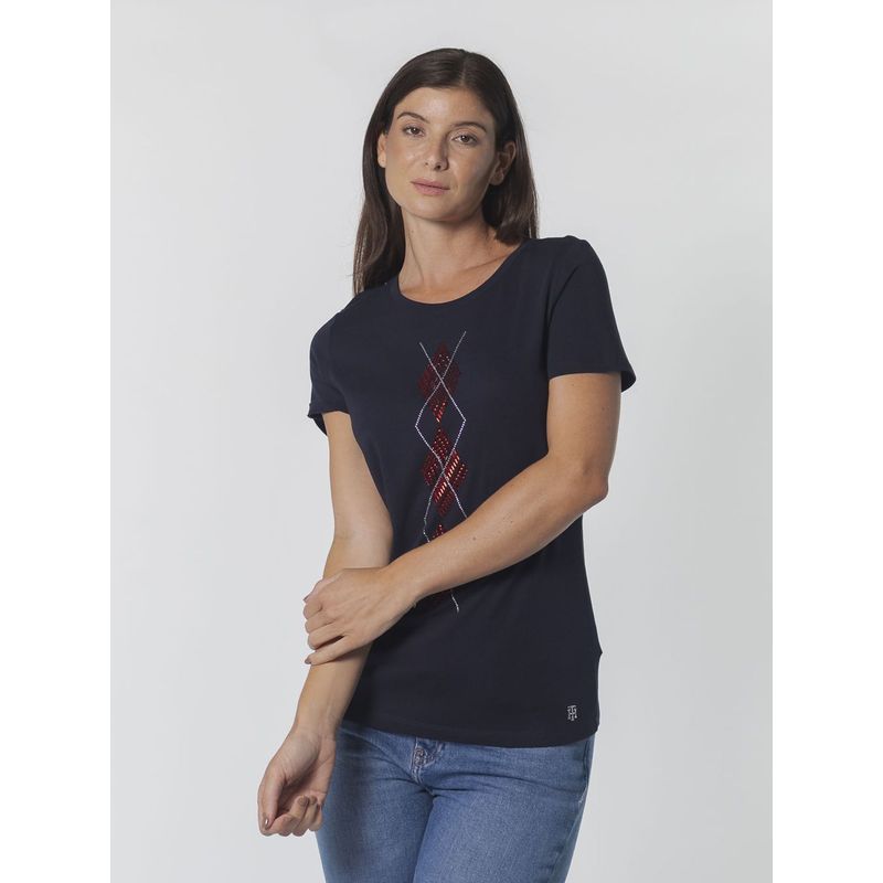 TOMMY HILFIGER - T-SHIRT M/L PARA MUJERES TH